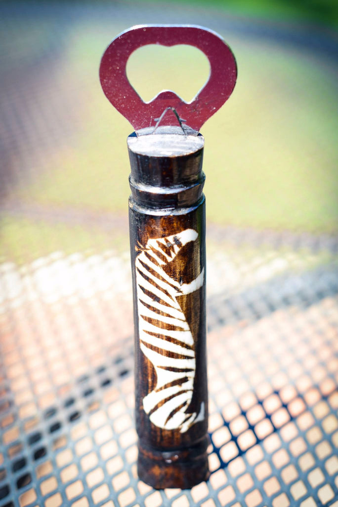 Bottle Opener | Zebra - Nyora Beads