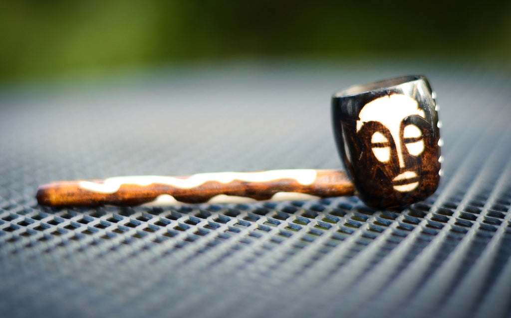 Tobacco Pipe | African Mask