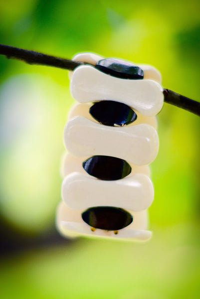 Achieng Bracelet | White - Nyora Beads