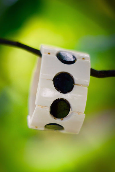 Adongo Bracelet | White - Nyora Beads