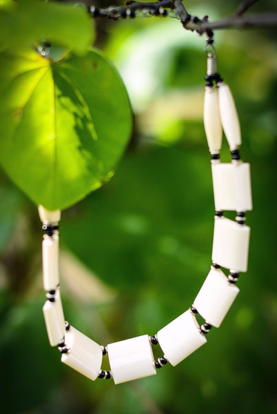 Amani Necklace | White