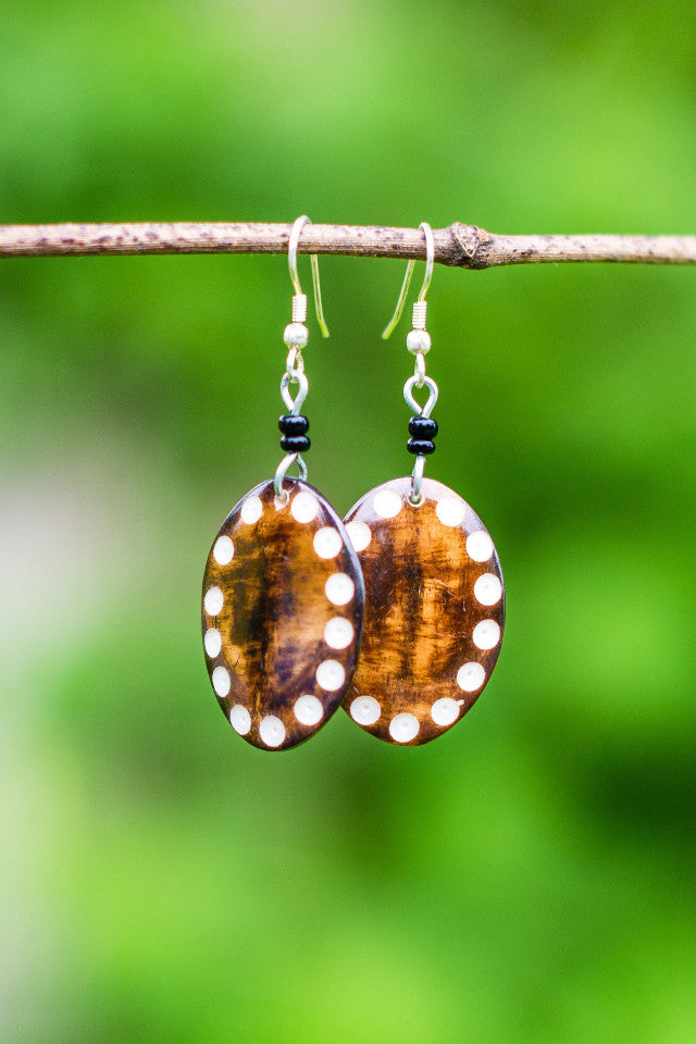 Wambo Earrings - Nyora Beads