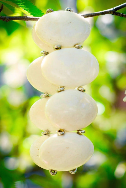 Damaris Bracelet | White - Nyora Beads