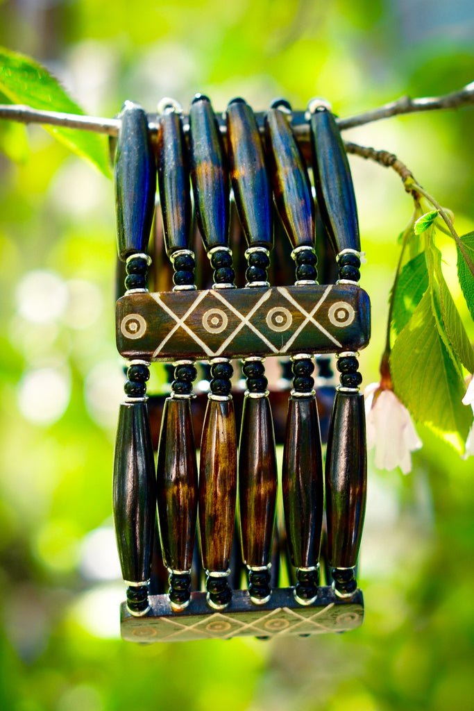 Aisha Bracelet | Brown - Nyora Beads