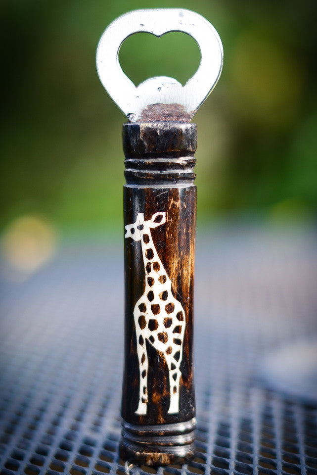 Giraffe Bottle Opener - Nyora Beads